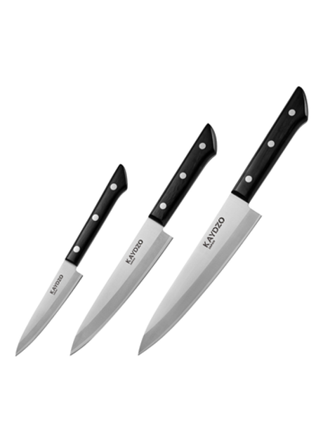 Набор ножей 3 в 1 KAYDZO REN