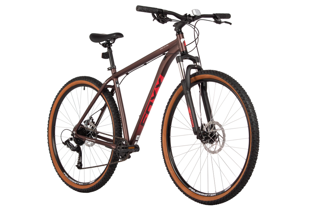 Велосипед 29" FOXX  MERIDIAN р.22" алюминий, коричневый