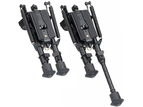 Сошки ShotTime на антабочный винт с качалкой 5 позиций L=14,7-22см