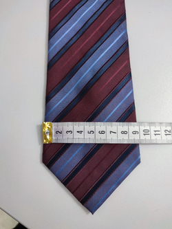 Галстук шелковый в полоску