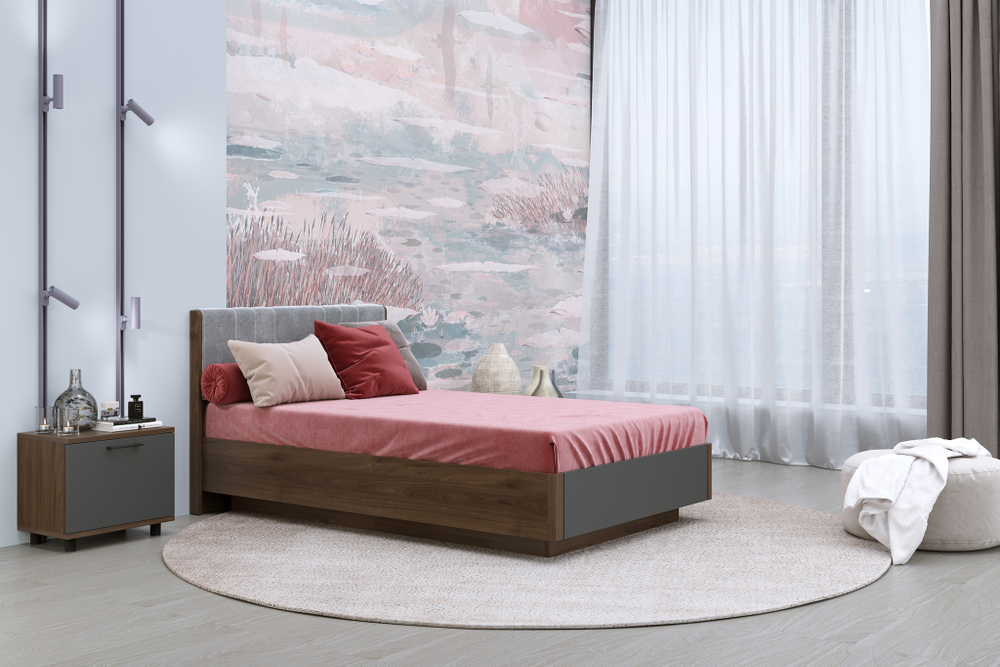 Кровать Грейс (1,2*2,0) КР-4011-В