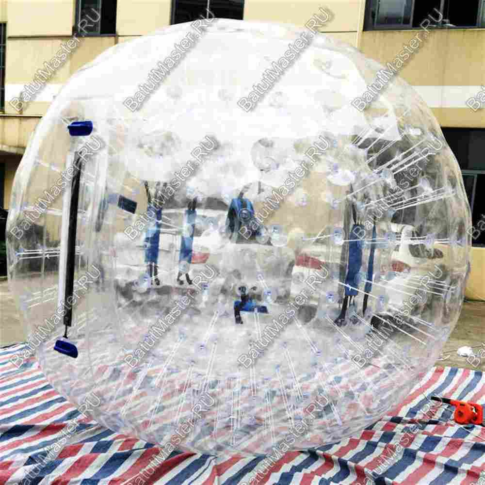 Водный зорб ПВХ с TIZIP, диаметр 2.8 м