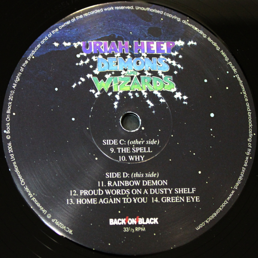 Uriah Heep / Demons And Wizards (2LP)