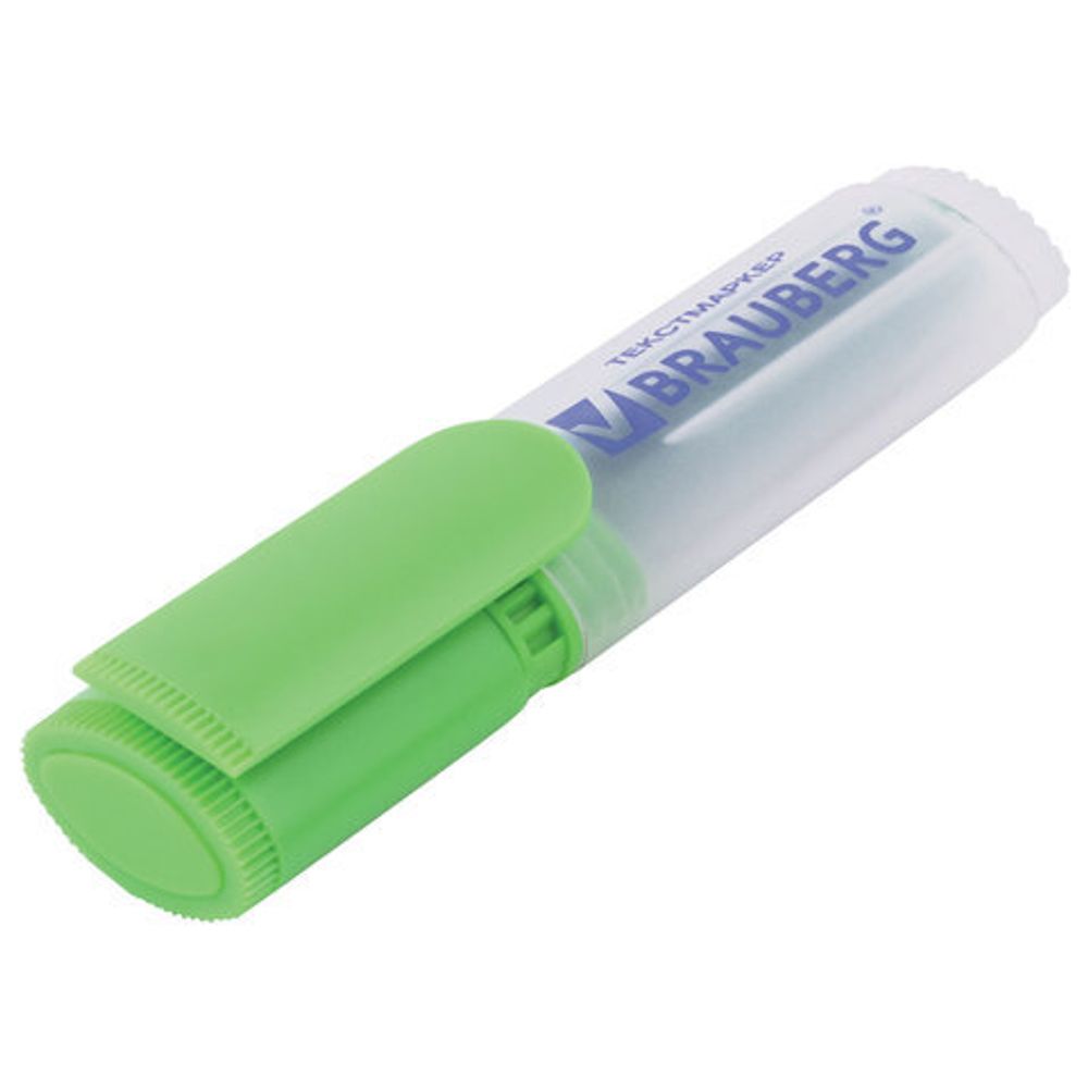 Набор текстовыделителей BRAUBERG 4 шт., АССОРТИ, "FLUO", линия 1-5 мм, 150403