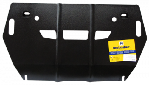 Защита картера Двигателя, Переднего дифференциала, КПП, Радиатора. 2 мм, Сталь. для Mitsubishi Montero III 2000-2007 MOTODOR.01321