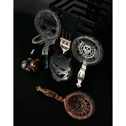Стрейнер барный нерж. d 10 см Skull B'Guys P.L.- Barbossa