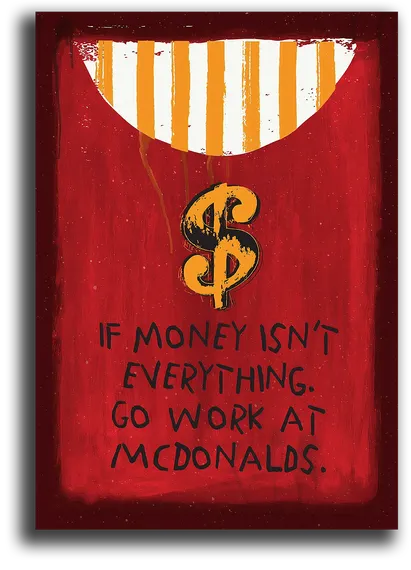 Постер "Голодные Деньги"