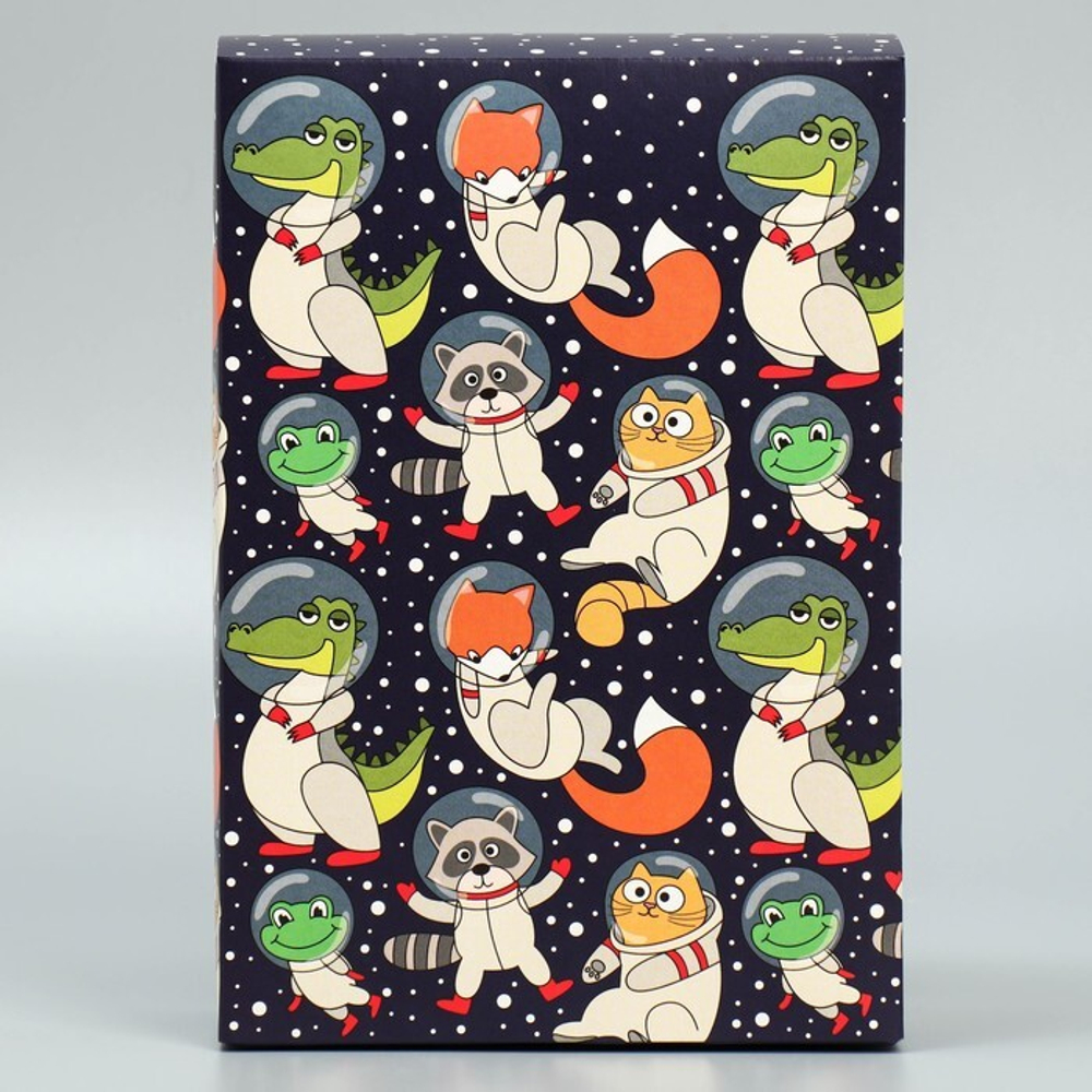 Коробка складная «Космо мир», 16 × 23 × 7.5 см