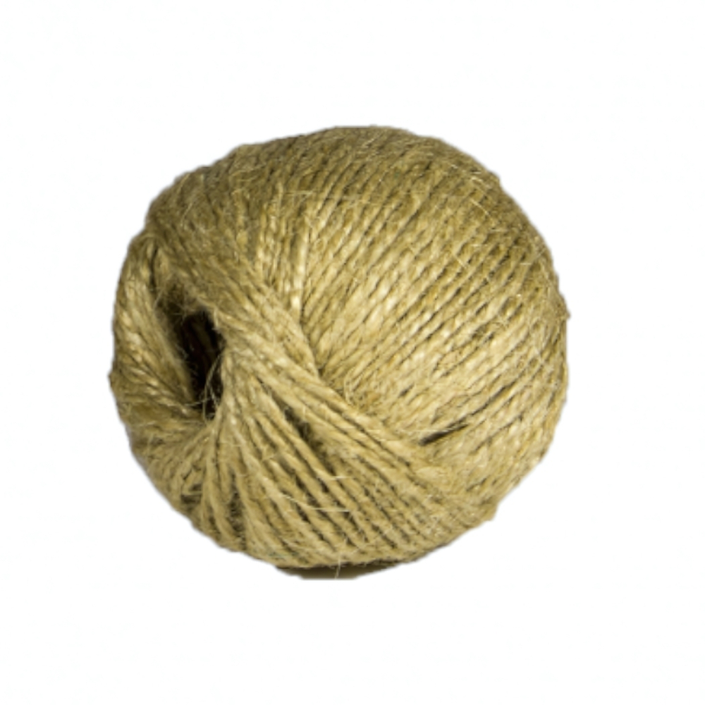 Шпагат джутовый 1,12ктекс 2х-ниточный по 50м