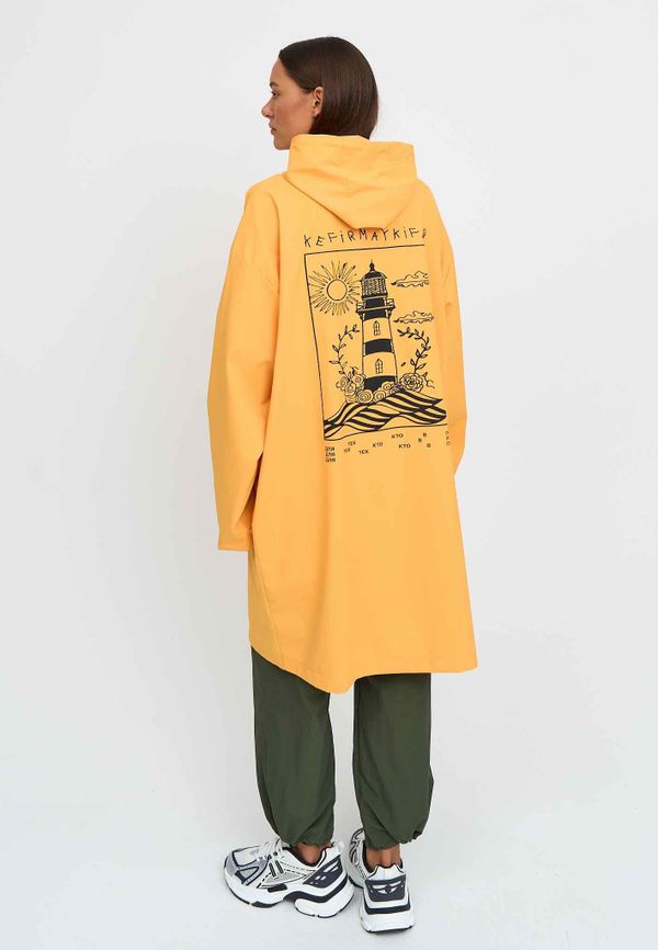 Плащ Оверсайз желтый - фото 2