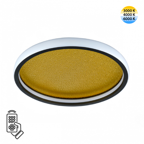 Потолочный светодиодный светильник Sonex 7736/60L MITRA LED SN 604 60Вт 3000-6500К D450 IP20 пульт ДУ SHIMMERS