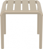Столик пластиковый журнальный Siesta Contract Paris Side Table, бежевый