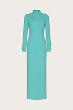 ПЛАТЬЕ-ФУТЛЯР ИЗ ВИСКОЗНОГО ТРИКОТАЖА С ЛЮРЕКСОМ