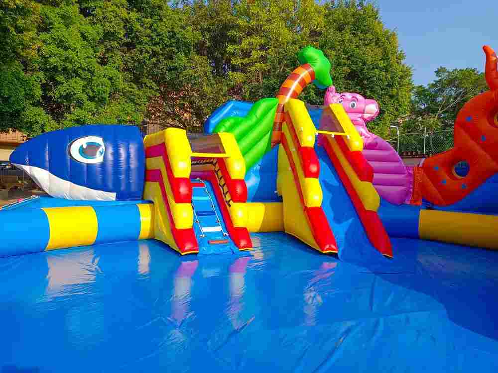 Наземный аквапарк с бассейном «Аквасфера», 20×17×7 м