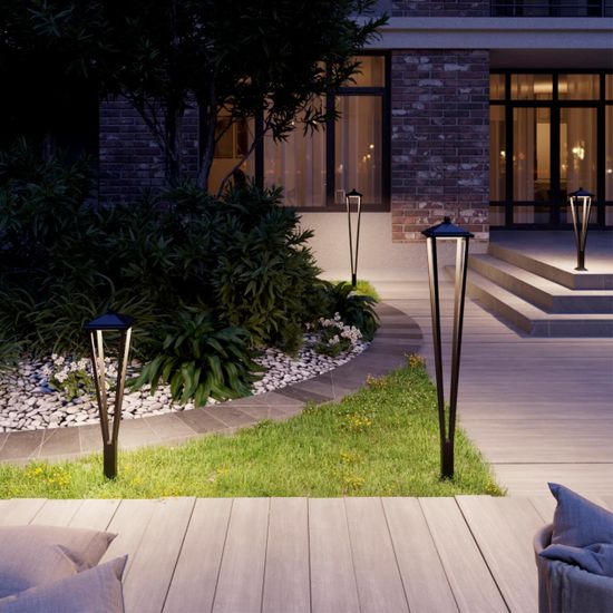 6655/12GL NATURE ODL24 719 черный/металл Уличный светильник IP65 LED 12W 4000K AC85-265V BEARITZ