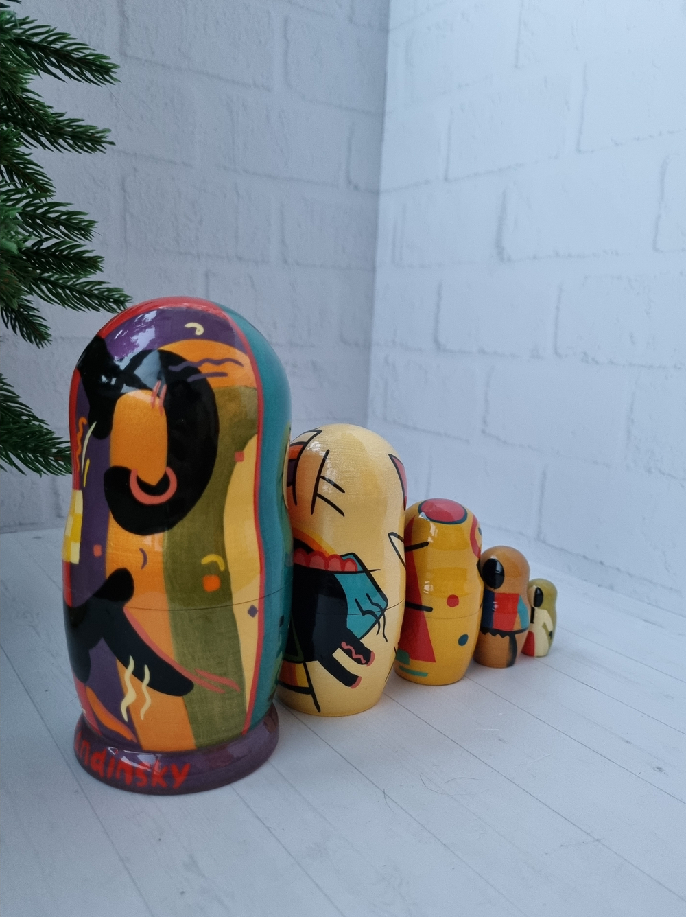 Матрёшка 5м 15см Кандинский