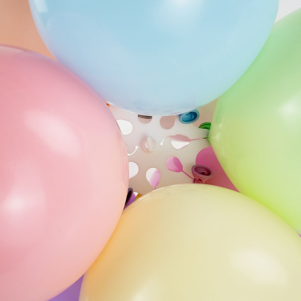 Стойка для шаров с фиксатором, 10,5 см, Прозрачный, 1 шт.