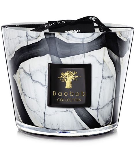 Marble, свеча Stones MAX 10, Baobab Collection