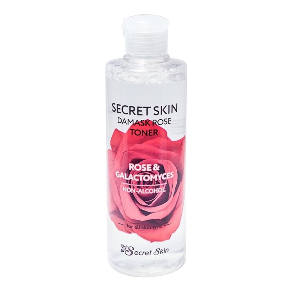 Тонер  для лица с экстрактом розы Secret Skin Damask Rose Toner