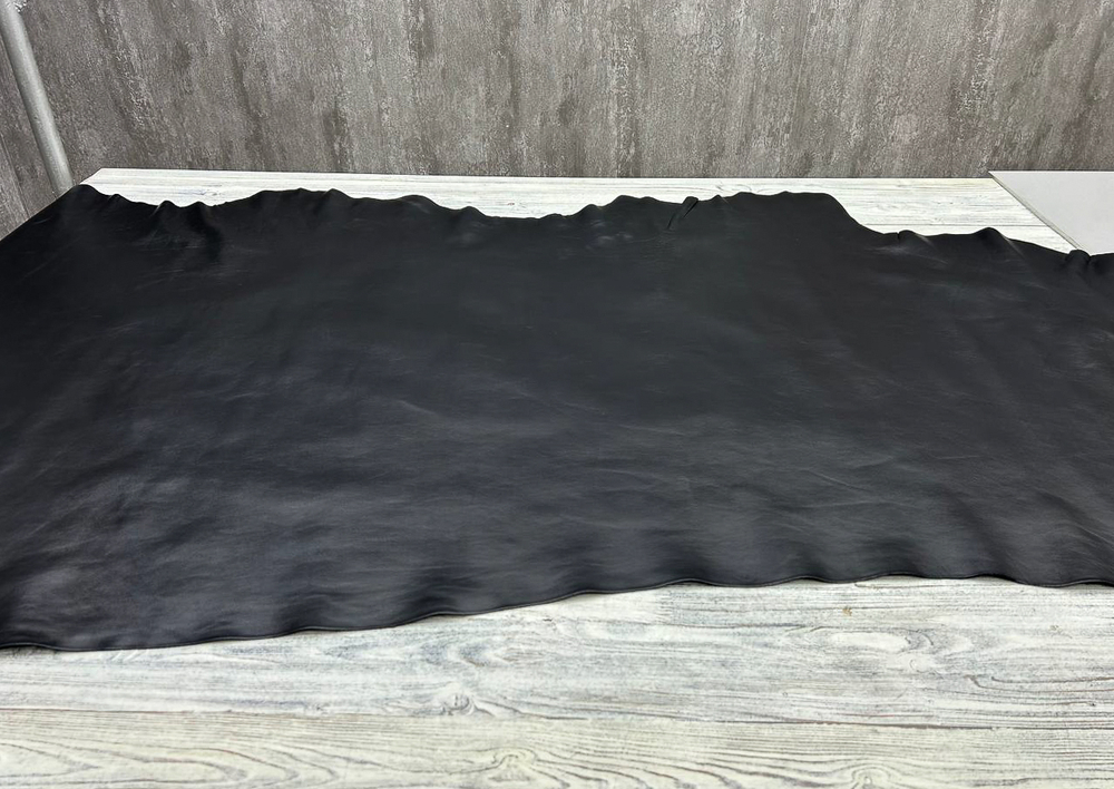 Ode Soft Nero (1,1-1,3 мм), цв. Черный, натуральная кожа