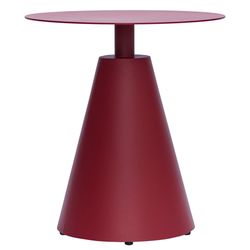 Столик кофейный Marius, Ø50 см, красный