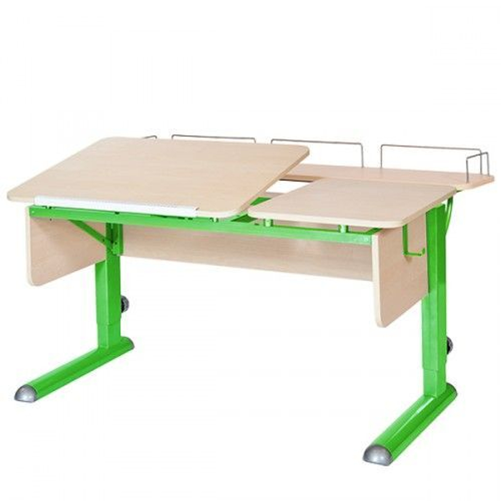 Растущая парта Астек Твин-2 с фронтовой приставкой (1150×850 мм)