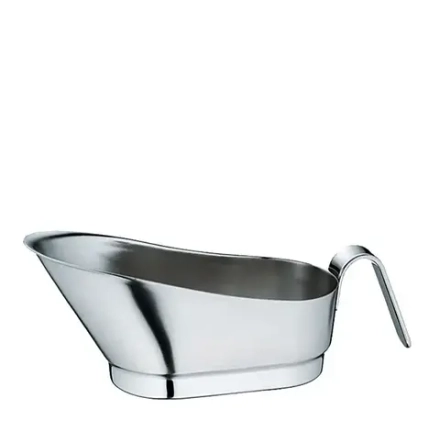 Mensa Home Сотейник из чистой стали 500 мл серебристый