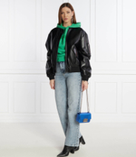 Кожаная сумка через плечо metropolis mini Furla - индиговой(WB00828 BX2658)