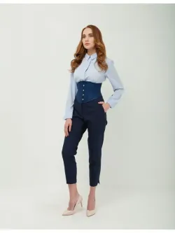 Шелковый аксессуарный корсет