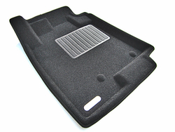 Коврики салона для MITSUBISHI Pajero IV (2006-2019) Euromat 3D Business черные. Арт. EMC3D-003610