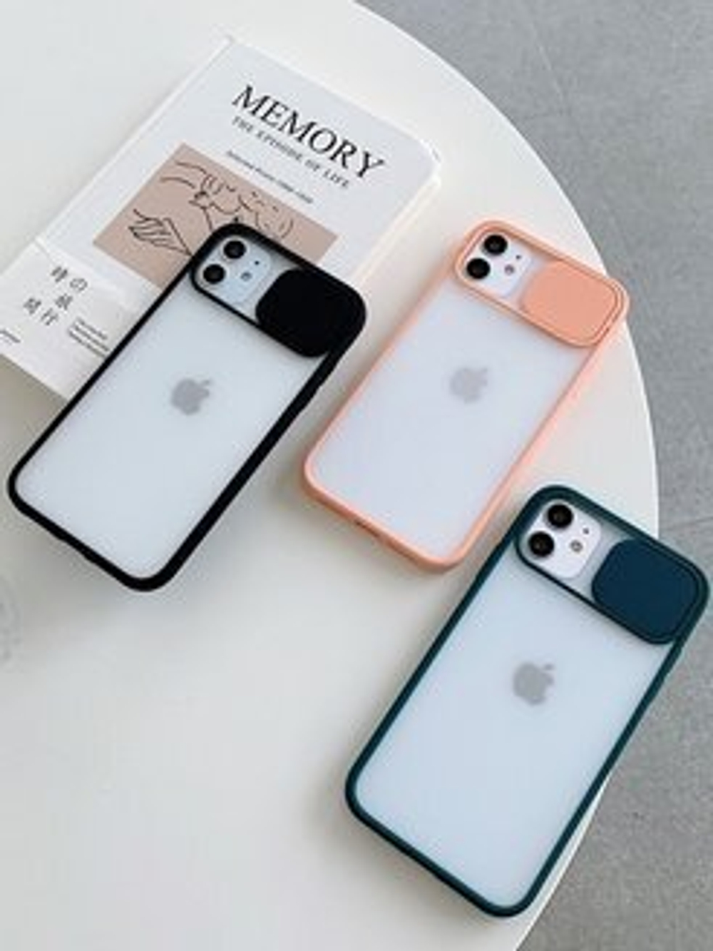 Накладка Cover Slide Apple iPhone 11 сиреневый Zibelino