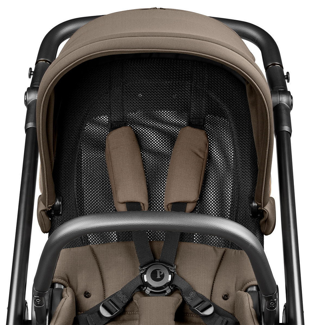 Коляска Peg Perego Veloce New Belvedere Lounge 3 в 1 Pine Bark