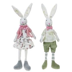 GAEM Игрушка набивная "Заяц", L12 W8 H43 см, 2в.