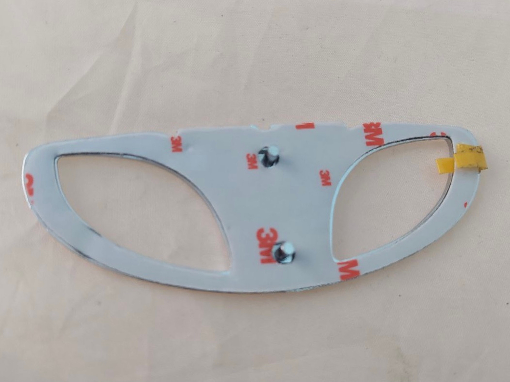 Эмблема крышки багажника и капота "Радуга"GM 96209264 Daewoo Nexia