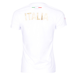 Женская теннисная футболка EA7 Woman Jersey T-shirt - white