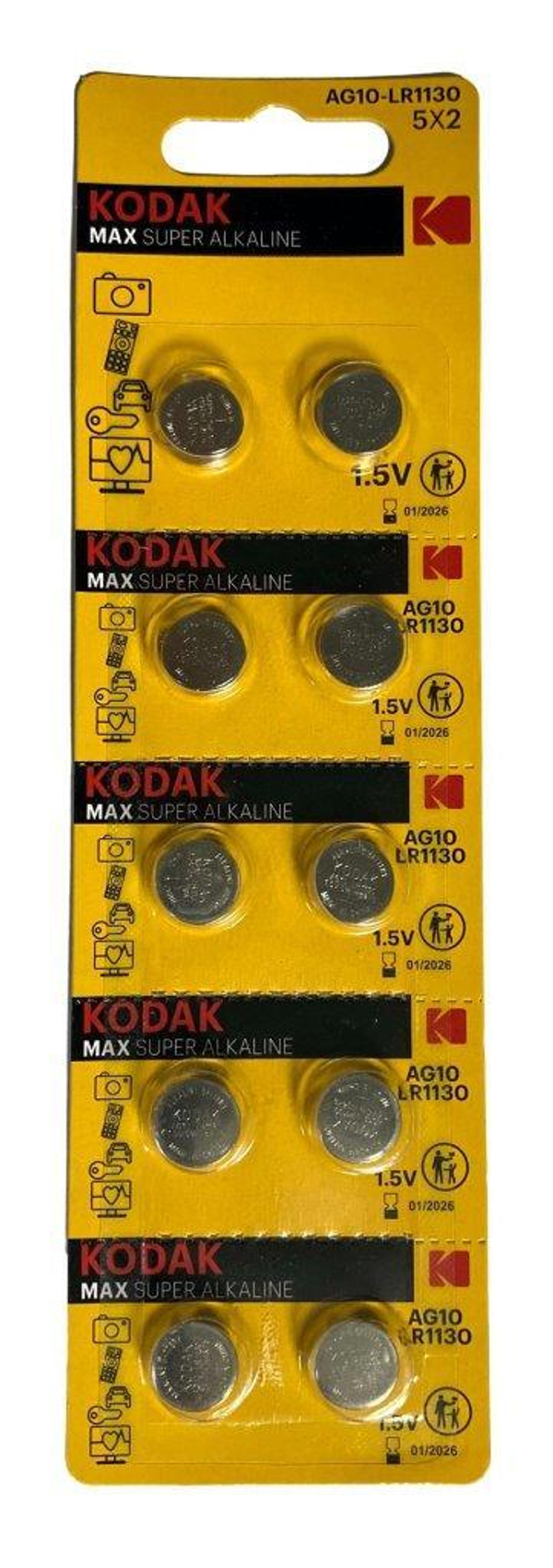 Элемент питания KODAK AG10