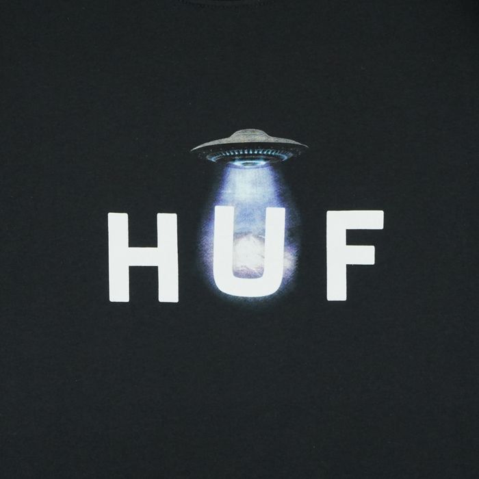 Футболка мужская HUF Abducted артикул:TS01502 BLACK - купить в магазине Дайс