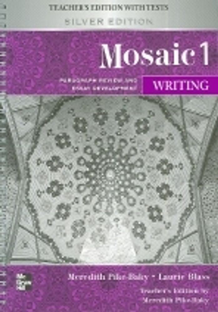 Mosaic 1 Writing Teacher&#39;s Manual Edition