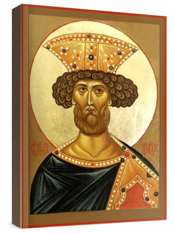 Давид, царь (рукописная икона)