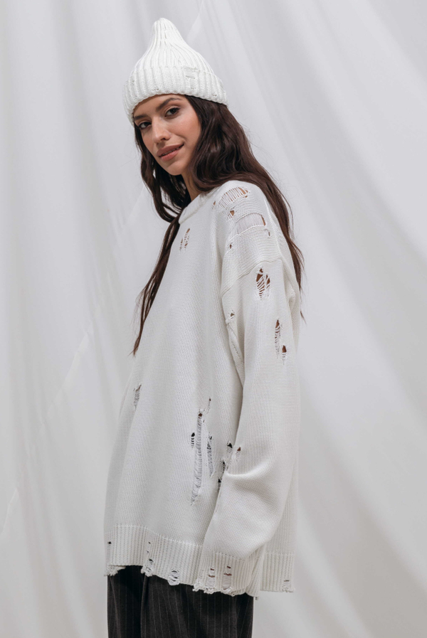 Джемпер РВАНЫЙ