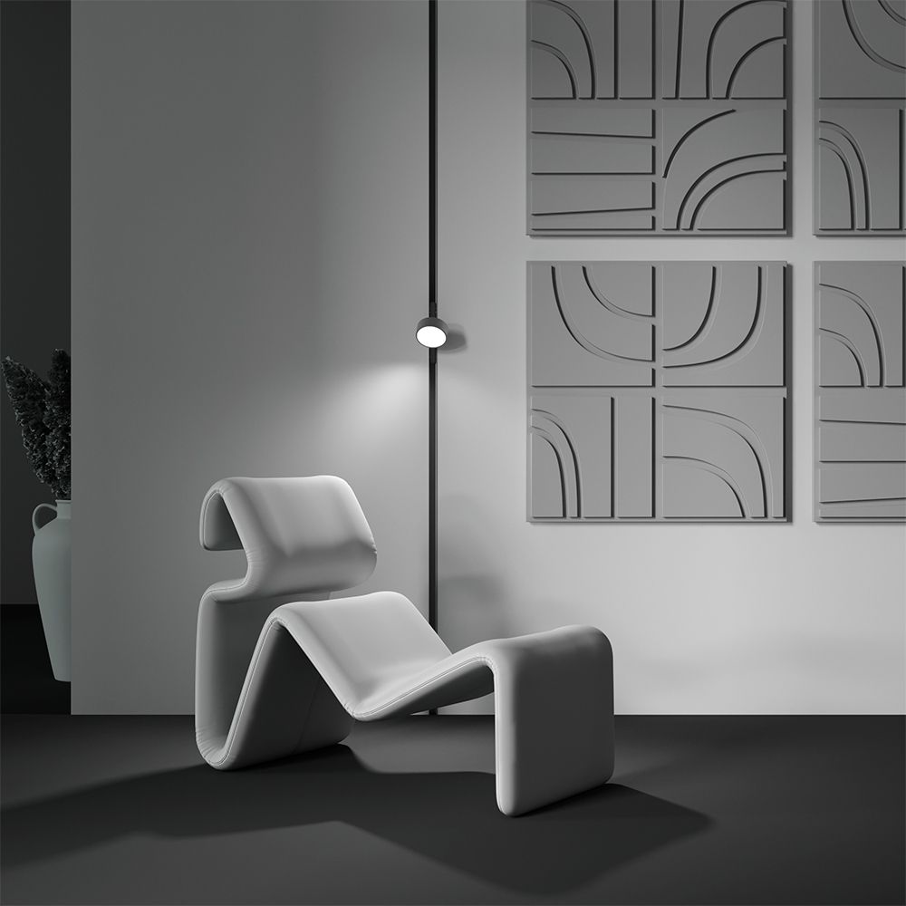 Трековый магнитный светодиодный светильник диммируемый Maytoni Exility   TR040-4-18W3K-DS-BBS