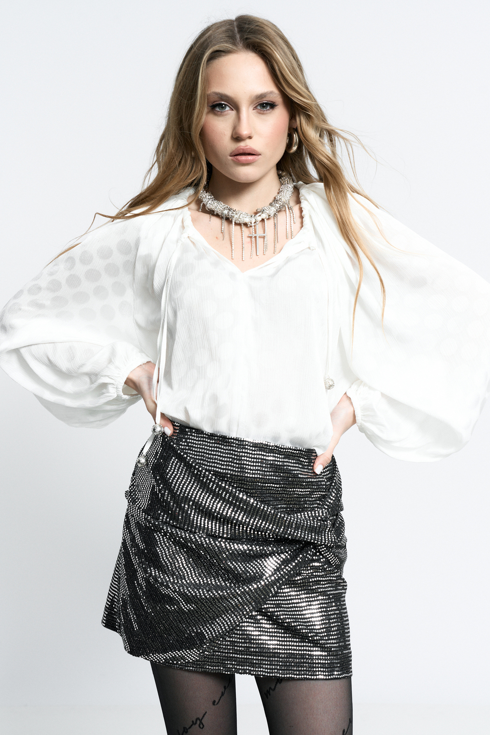 Блуза из шифона "Кремона"