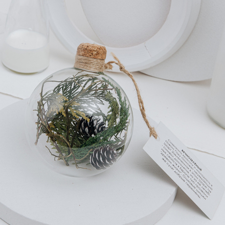 Статусный шар Вечнозеленый в wow-упаковке