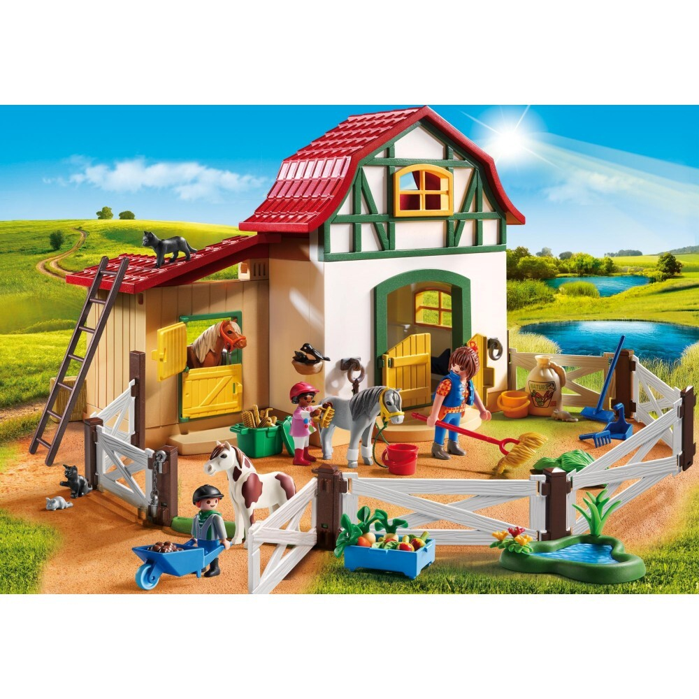 Playmobil - Деревенская ферма пони 5684 / артикул   5684  / GTIN 4008789056849