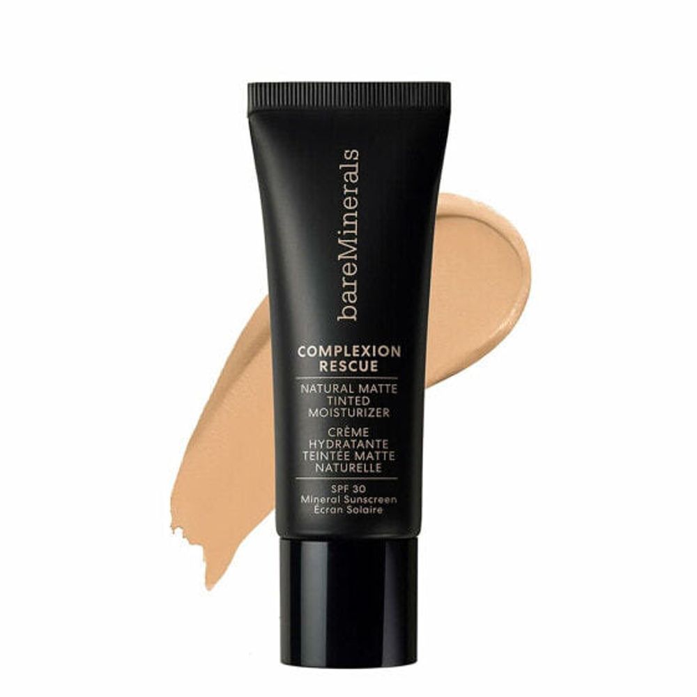 BB, CC и DD кремы Увлажняющий крем с цветом bareMinerals Complexion Rescue Natural Pecan Spf 30 35 ml