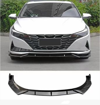 Сплиттер переднего бампера Hyundai Elantra 2020-2023