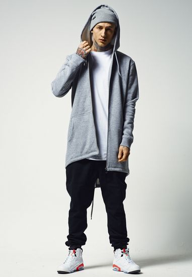 Толстовка URBAN CLASSICS Sweat Parka Grey