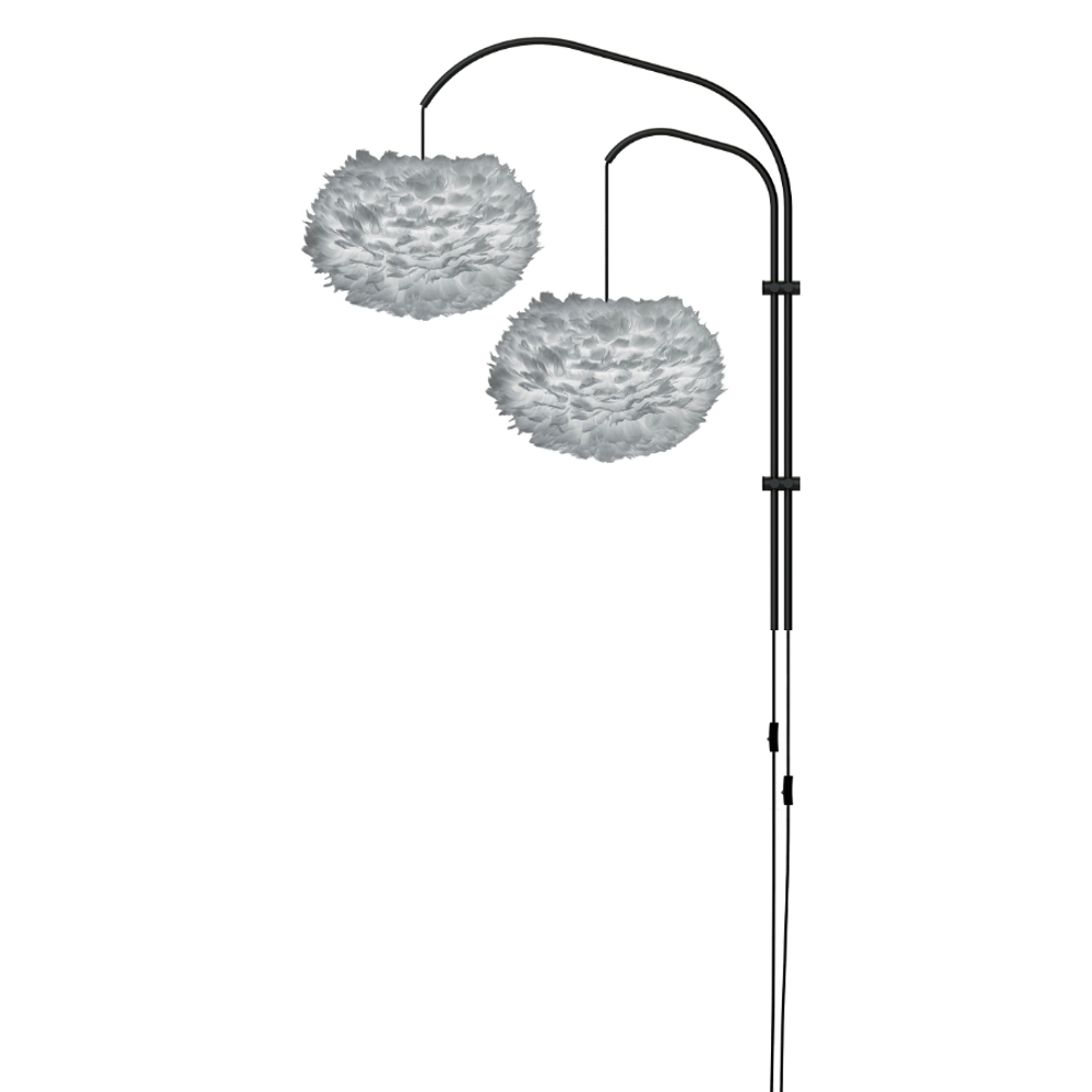 Плафон eos medium, светло-серый