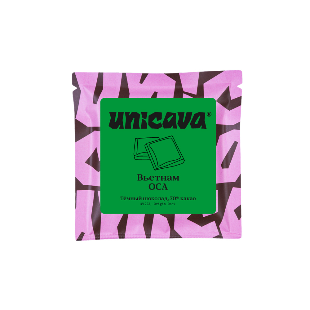 Тёмный шоколад Вьетнам, OCA (70 % какао)