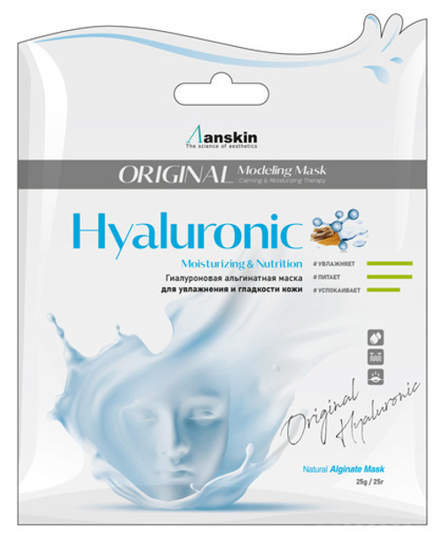 [Anskin] Original Hyaluronic Modeling Mask - Маска альгинатная с гиалуроновой кислотой, 25 гр